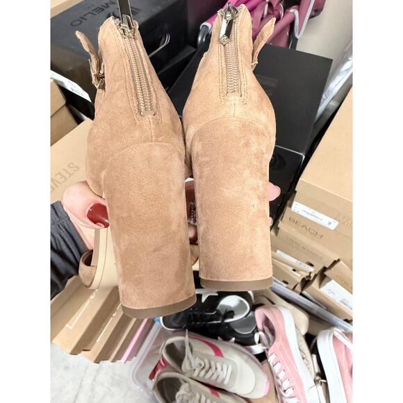 Sam Edelman Caramel Suede Heels - Picture 5 of 8